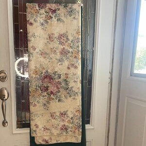 Wilton Court English Rose 60” By 84” Oblong Tablecloth